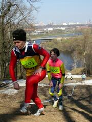 Первый московский старт по горному бегу сезона - 2005